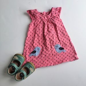 Carters bird dress and bloomers